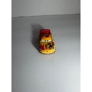 Disney Pixar Cars Miguel Camino World Grand Prix Diecast Toy Car Yellow Spain